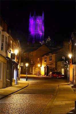 Lincoln Cathedral up Steep Hill.jpg